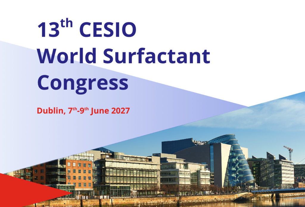 13th CESIO World Surfactant Congress